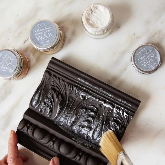 Silver Embellishing Wax - 1 Oz.