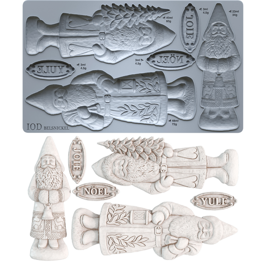 Belsnickel Mould | 6” x 10”