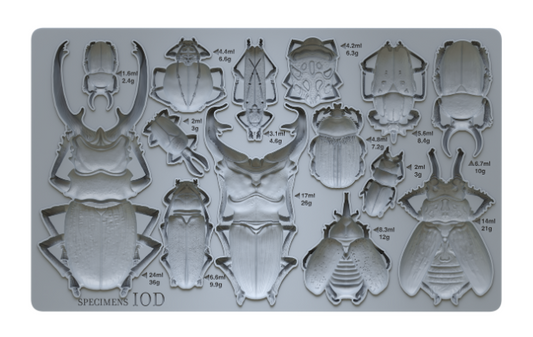 Specimens 6” x 10” IOD Mould