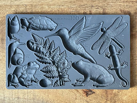 Dewdrop Pond 6" X 10" IOD Mould