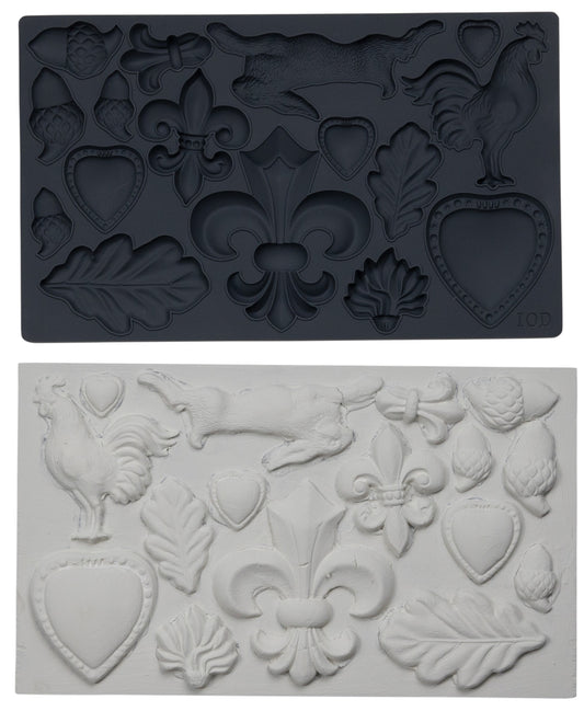 Fleur de Lis 6" X 10" IOD Mould