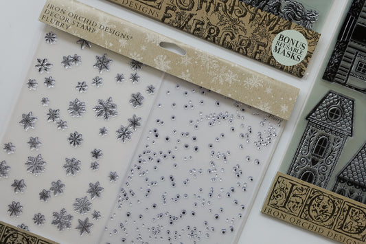 Flurry Stamp | 12” x 12” | Single Sheet