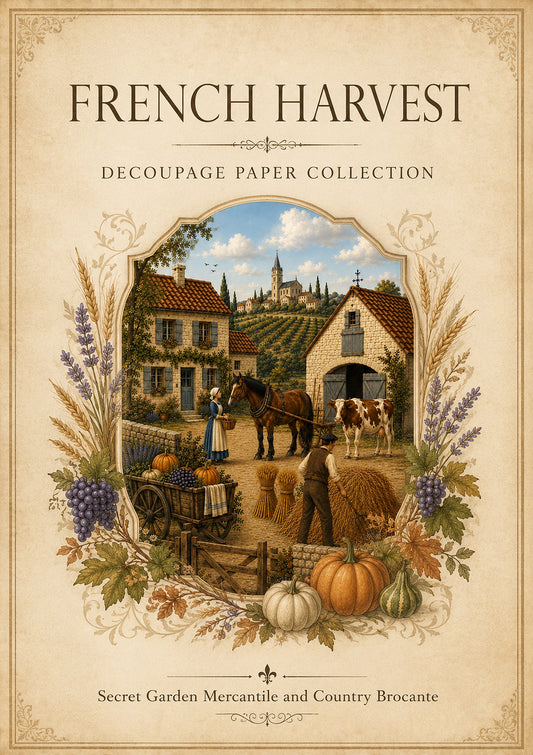 French Harvest Decoupage Collection