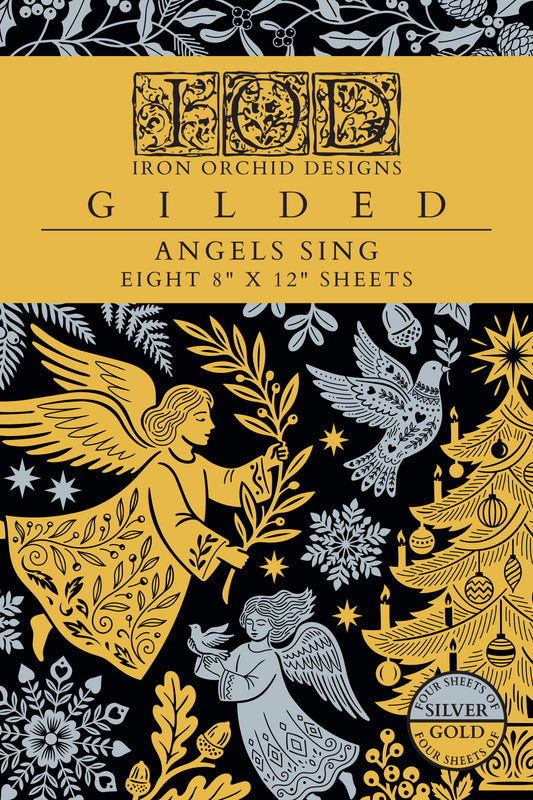 Angels Sing IOD Foil Transfer 8 x 12 Pad