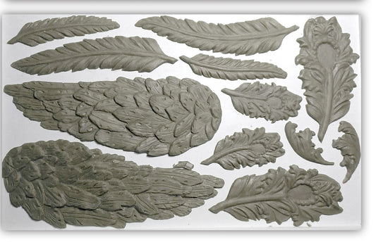 Wings & Feathers 6" x 10" IOD Mould