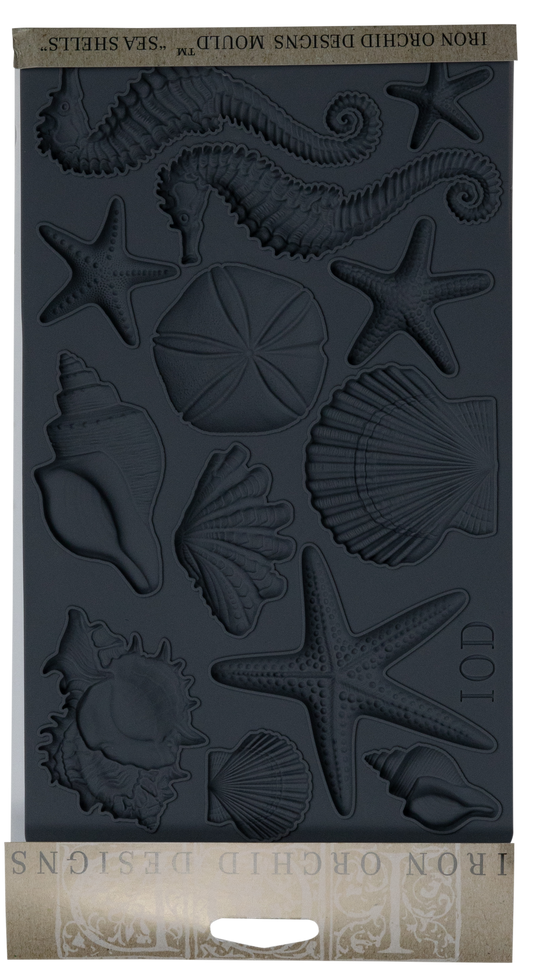Sea Shells 6" x 10" IOD Mould