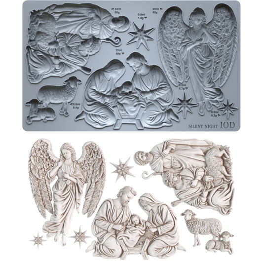 Silent Night Mould | 6” x 10”