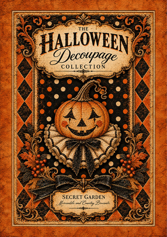 Halloween Decoupage Collection