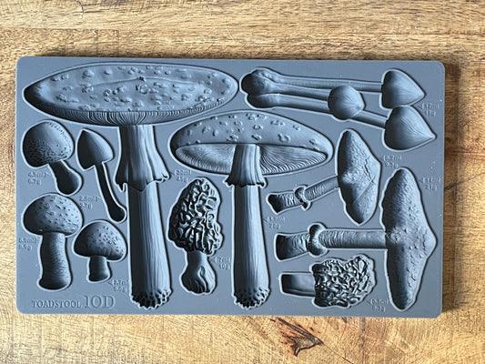 Toadstool 6" X 10" IOD Mould
