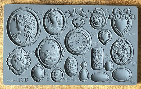 Cameos 6" X 10" IOD Mould